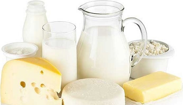 Lácteos para realizar la dieta de las 2000 calorías 