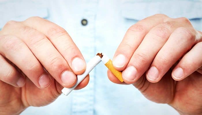 Dejar de fumar para bajar barriga