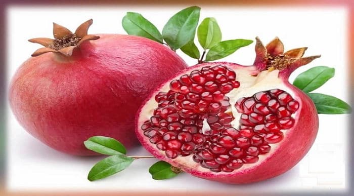 Granadas, beneficios de las frutas rojas