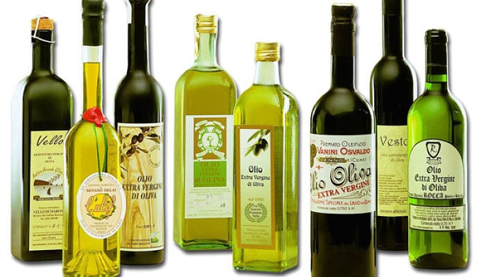 Diferentes tipos de aceites de oliva