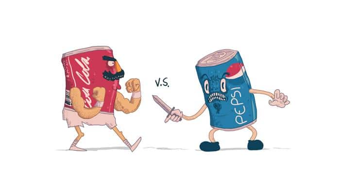 El Duelo Ente Pepsi y Coca Cola