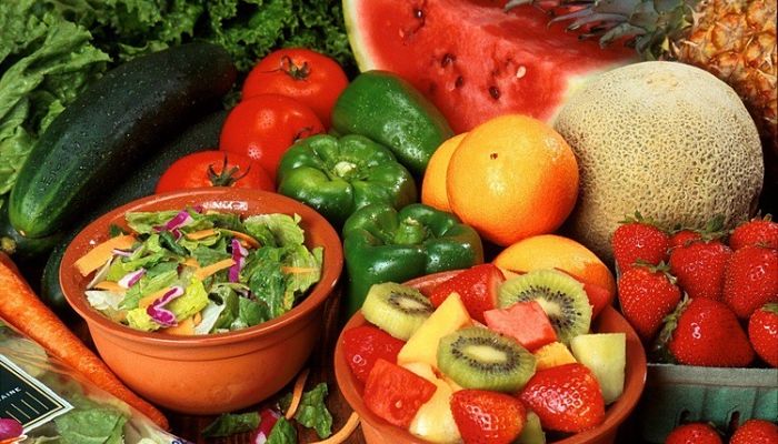 Comer frutas y Verduras para mantener el colesterol en sus niveles