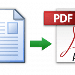 cómo convertir un documento Word en PDF