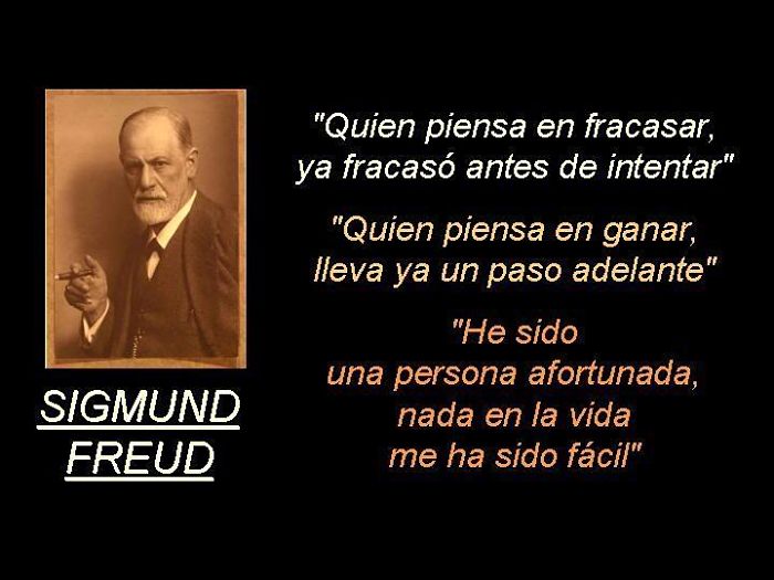 3 frases importantes de Freud
