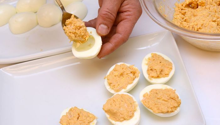recetas de huevos rellenos