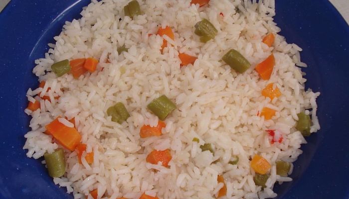 receta de arroz blanco