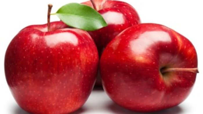 Manzanas, beneficios de las frutas rojas