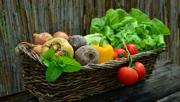 Ricas verduras y frutas