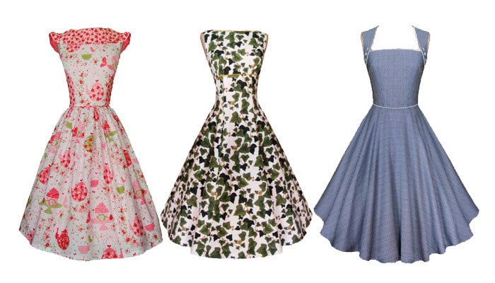 moda los años 60 vestidos
