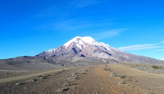 La cumbre del Chimborazo