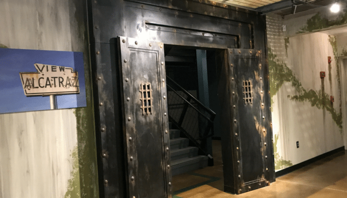 las puertas de isla de alcatraz