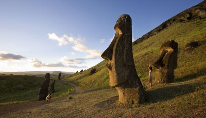 isla de pascua esculturas enigmáticas