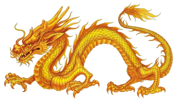 dragón oriental